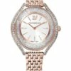 Swarovski Crystalline Aura Watch - Metal Bracelet - Rose Gold Tone - Rose-gold Tone Pvd