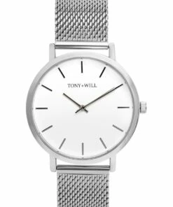 TONY+WILL Classic Mesh Silver TWM000D
