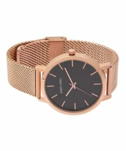 TONY+WILL Classic Rose/Black/Rose Stainless Steel Quartz Watch TWM000D -RAY-BAN Online Store 748118620 4 720x928