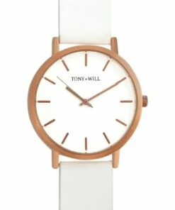 TONY+WILL Classic White TWT000C Watch