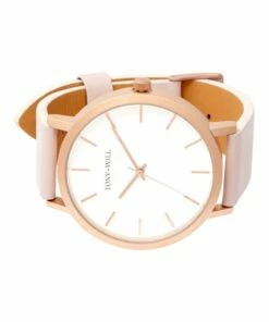 TONY+WILL Classic Rose/White/Pink Leather Quartz Watch TWT000D -RAY-BAN Online Store 748119610 4 720x928