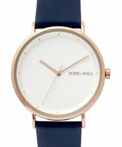 TONY+WILL Lunar Rose/White/Navy Leather Quartz Watch TWT005D -RAY-BAN Online Store 748119880 1 720x928