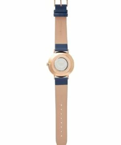 TONY+WILL Lunar Rose/White/Navy Leather Quartz Watch TWT005D