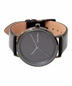 TONY+WILL Lunar Gunmetal/Black/Black Leather Quartz Watch TWT005D -RAY-BAN Online Store 748120060 4 720x928