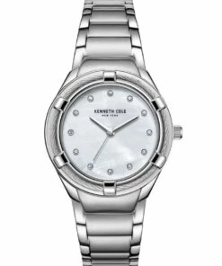 Kenneth Cole Classic Ladies Silver Stainless Steel Analog Watch KC50981002