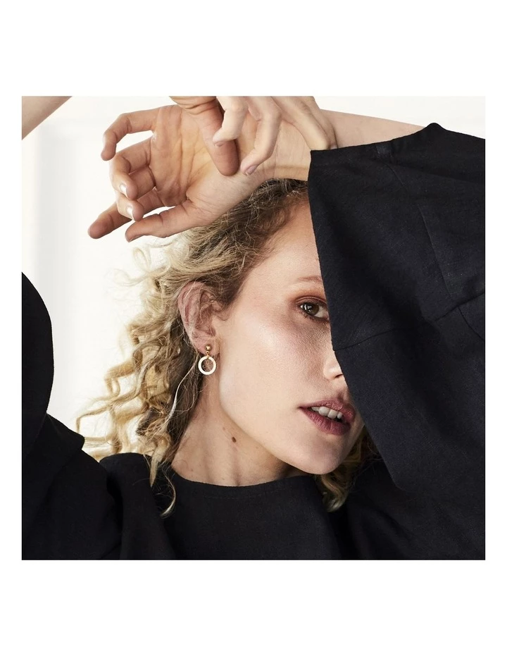 Keegan SML RING EARRINGS 2 Keegan SML RING EARRINGS - Image 2