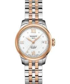 Tissot Le Locle Lady Automatic Grey/Rose Gold Stainless Steel Automatic Watch T41.2.183.16