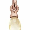 Mocha Citrine (November) Gemstone (18K-Rose Gold-Vermeil)
