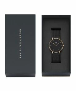 Daniel Wellington Petite 36 Ashfield Black Stainless Steel Quartz Watch -RAY-BAN Online Store 756168040 3 720x928