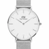 Daniel Wellington Petite 36 Sterling S Silver Stainless Steel Quartz Watch