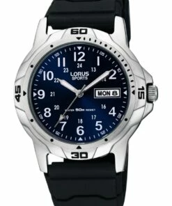 Lorus RXN51BX-8 Watch in Black/Silver