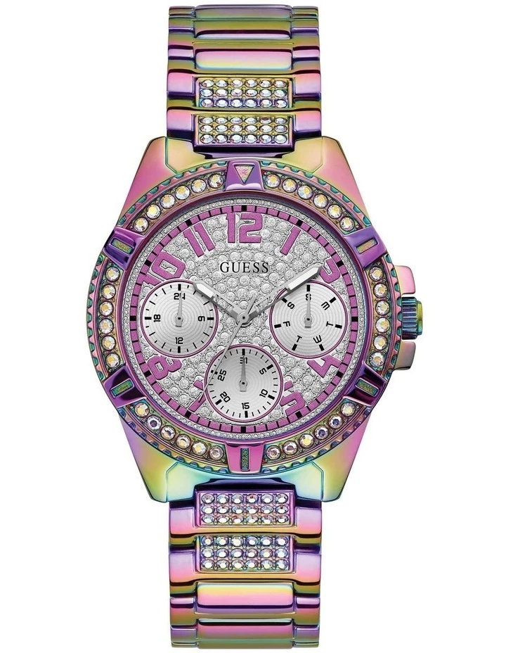 Guess Lady Frontier Purple Stainless Steel Watch GW0044L1 1 Guess Lady Frontier Purple Stainless Steel Watch GW0044L1