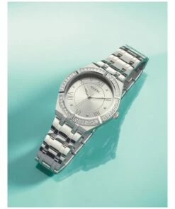 Guess Cosmo Silver Stainless Steel Dress Watch GW0033L1 -RAY-BAN Online Store 769834630 6 720x928