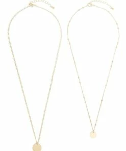 Piper Double Disc Gold Layered Necklace -RAY-BAN Online Store 770573800 3 720x928