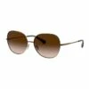 Coach Brown Round Sunglasses 0HC7108 1525817001
