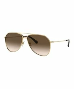 Dolce & Gabbana Brown Aviator Sunglasses 0DG2244 1527856001