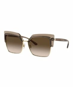 Dolce & Gabbana Brown Cat Eye Sunglasses 0DG6126 1528429002
