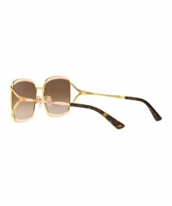 GUCCI Brown Square Sunglasses 0GC001339 1528776002 -RAY-BAN Online Store 771767020 5 720x928