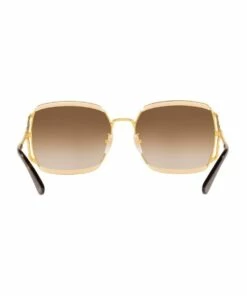 GUCCI Brown Square Sunglasses 0GC001339 1528776002 -RAY-BAN Online Store 771767020 7 720x928