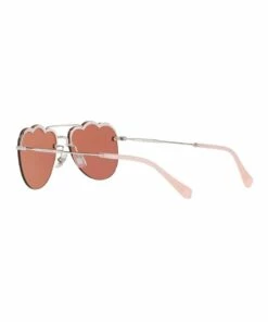 Miu Miu Pink Aviator Sunglasses 0MU 56US 1523645002 -RAY-BAN Online Store 771786730 5 720x928