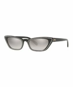 Miu Miu Grey Cat Eye Sunglasses 0MU 10US 1524425001