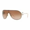 Miu Miu Brown Shield Sunglasses 0MU 67US 1524426001