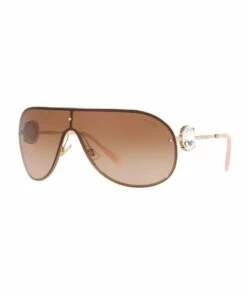 Miu Miu Brown Shield Sunglasses 0MU 67US 1524426001