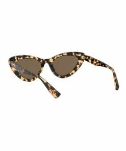 Miu Miu Brown Cat Eye Sunglasses 0MU 01VS 1526556002 -RAY-BAN Online Store 771787270 6 720x928