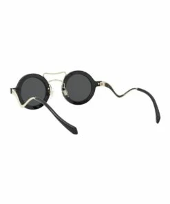 Miu Miu Grey Round Sunglasses 0MU 02VS 1526705001 -RAY-BAN Online Store 771787630 6 720x928
