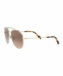 Miu Miu Brown Aviator Sunglasses 0MU 53VS 1527859002 -RAY-BAN Online Store 771788080 3 720x928