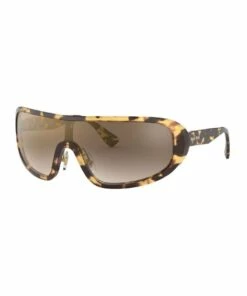 Miu Miu Brown Shield Sunglasses 0MU 06VS 1528378002