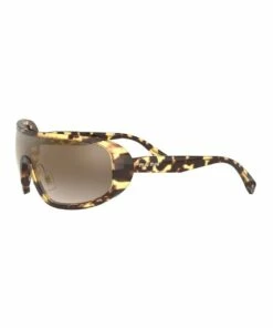 Miu Miu Brown Shield Sunglasses 0MU 06VS 1528378002 -RAY-BAN Online Store 771788260 3 720x928