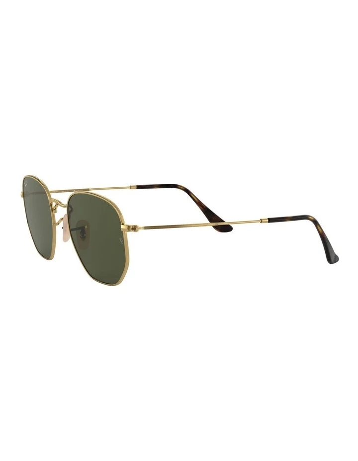 Ray-Ban RB3548N HEXAGONAL POLARISED SUNGLASSES 3 Ray-Ban RB3548N HEXAGONAL POLARISED SUNGLASSES - Image 3