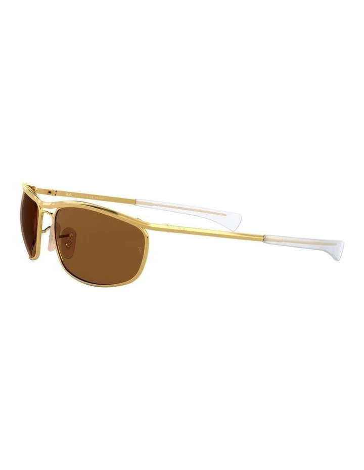 Ray-Ban RB3119M OLYMPIAN I DELUXE POLARISED SUNGLASSES 3 Ray-Ban RB3119M OLYMPIAN I DELUXE POLARISED SUNGLASSES - Image 3