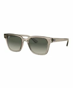 Ray-Ban Transparent Grey Square Sunglasses 0RB4323