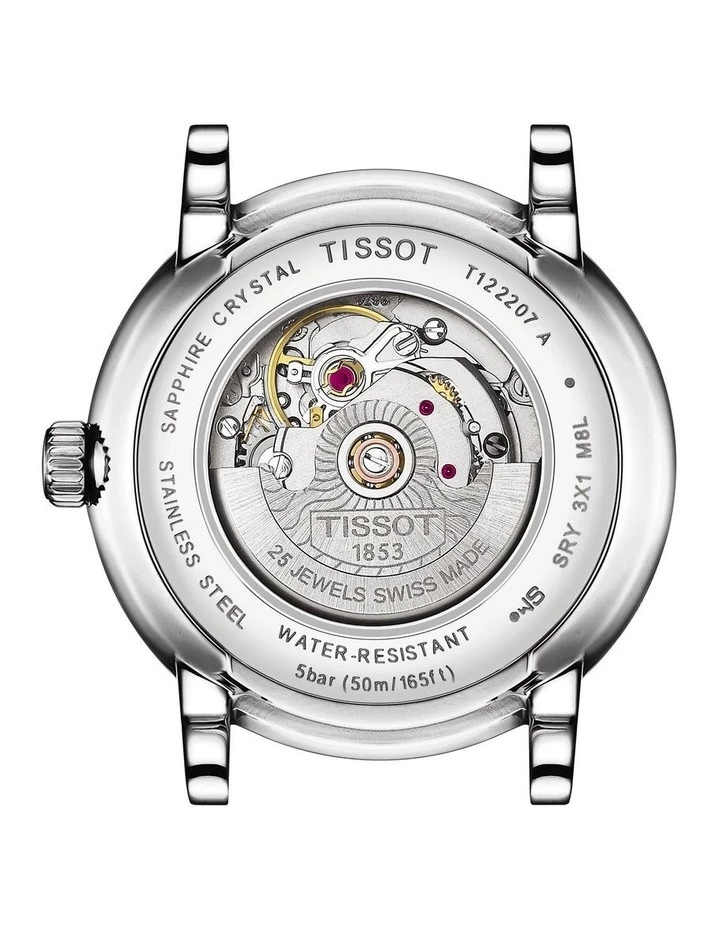 Tissot Carson Premium Lady Black Leather Automatic Watch T122.207.16.033.00 2 Tissot Carson Premium Lady Black Leather Automatic Watch T122.207.16.033.00 - Image 2