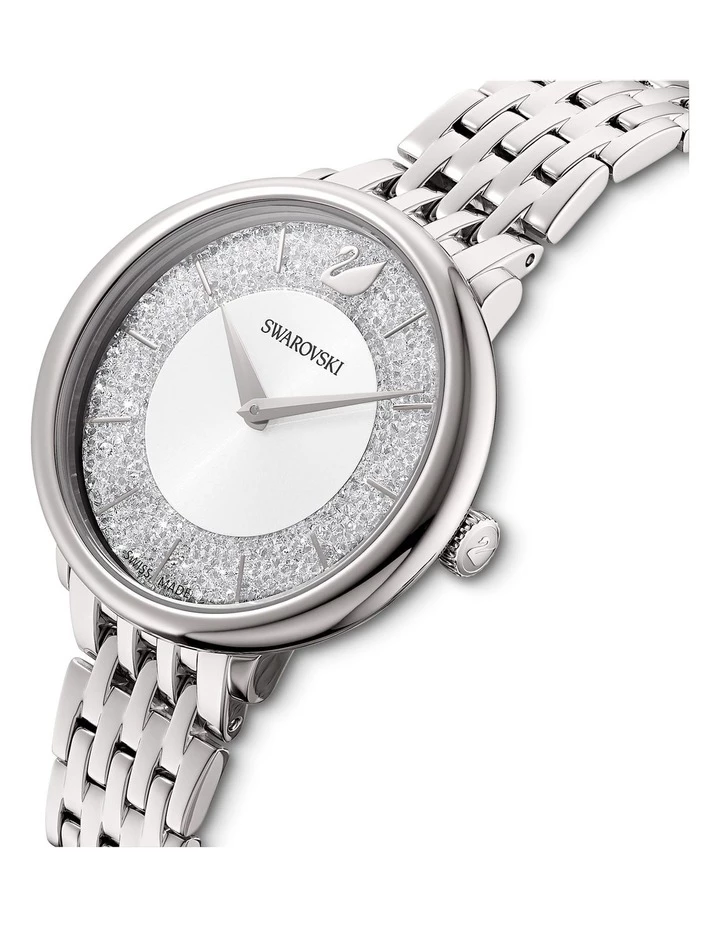 Swarovski Crystalline Chic Silver Stainless Steel Analog Watch 4 Swarovski Crystalline Chic Silver Stainless Steel Analog Watch - Image 4