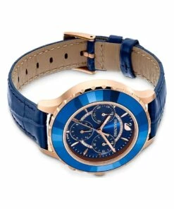 Swarovski Octea Lux Chrono Blue Leather Chronograph Watch 6 Swarovski Octea Lux Chrono Blue Leather Chronograph Watch -RAY-BAN Online Store 781247890 3 720x928