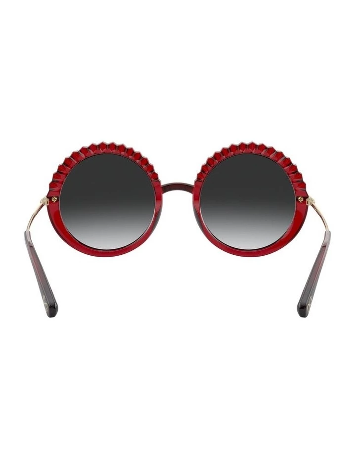 Dolce & Gabbana Grey Round Sunglasses 0DG6130 1529924003 7 Dolce & Gabbana Grey Round Sunglasses 0DG6130 1529924003 - Image 7