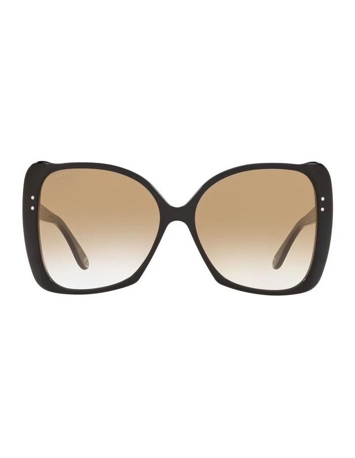 GUCCI Black Butterfly Sunglasses 0GC001204 1524352001 2 GUCCI Black Butterfly Sunglasses 0GC001204 1524352001 - Image 2