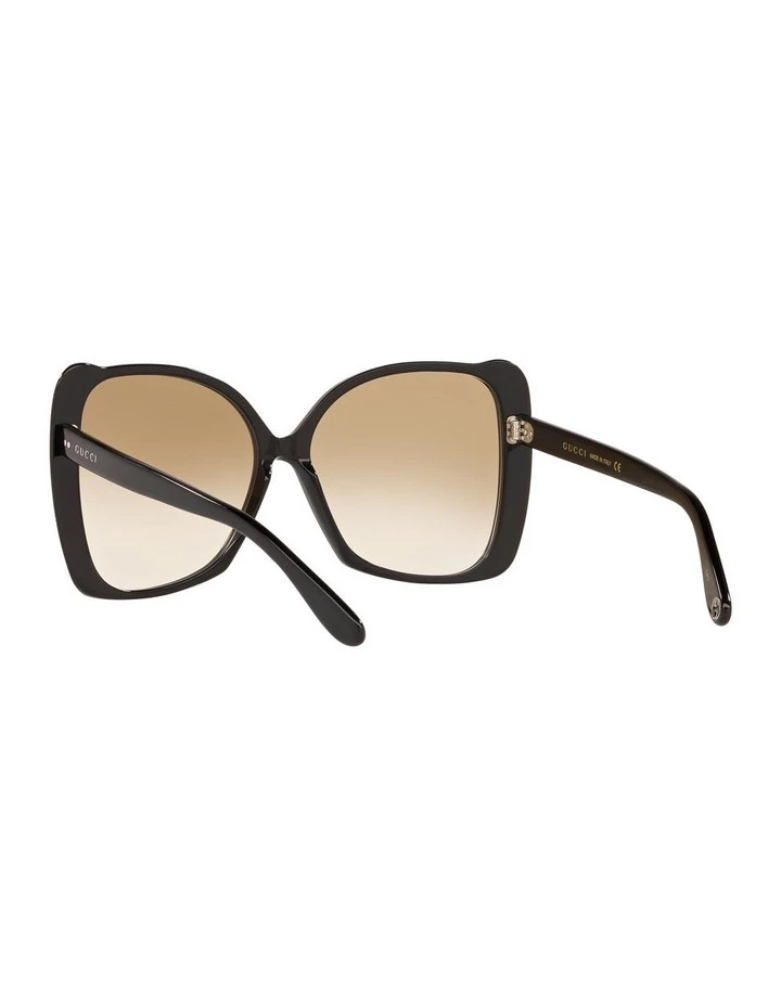 GUCCI Black Butterfly Sunglasses 0GC001204 1524352001 6 GUCCI Black Butterfly Sunglasses 0GC001204 1524352001 - Image 6
