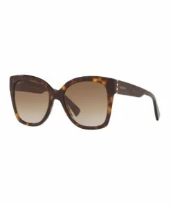 GUCCI Tortoise Square Sunglasses 0GC001221