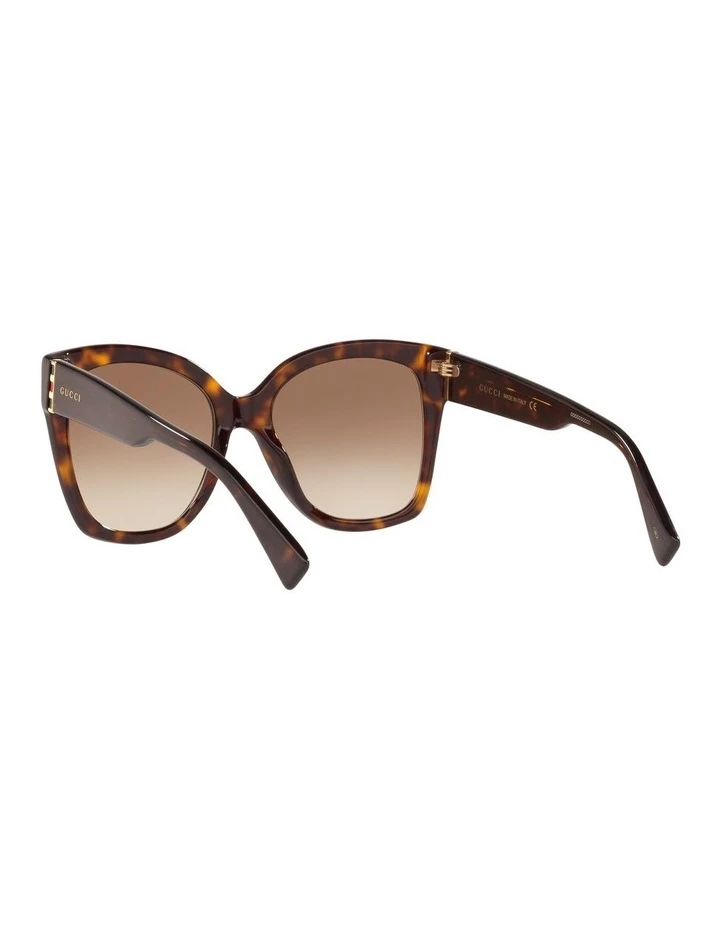 GUCCI Tortoise Square Sunglasses 0GC001221 6 GUCCI Tortoise Square Sunglasses 0GC001221 - Image 6