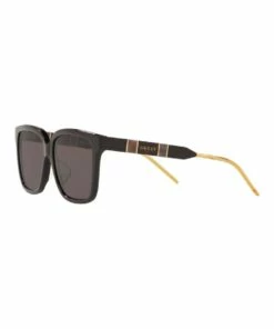 GUCCI Black Rectangle Sunglasses 0GC001341 1528771001 -RAY-BAN Online Store 786054520 3 720x928