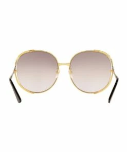 GUCCI Gold/Black/Red Round Sunglasses 0GC001340 1528777001 13 GUCCI Gold/Black/Red Round Sunglasses 0GC001340 1528777001 -RAY-BAN Online Store 786054700 7 720x928