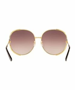GUCCI Gold/Pink Round Sunglasses 0GC001340 1528777002 -RAY-BAN Online Store 786054790 7 720x928