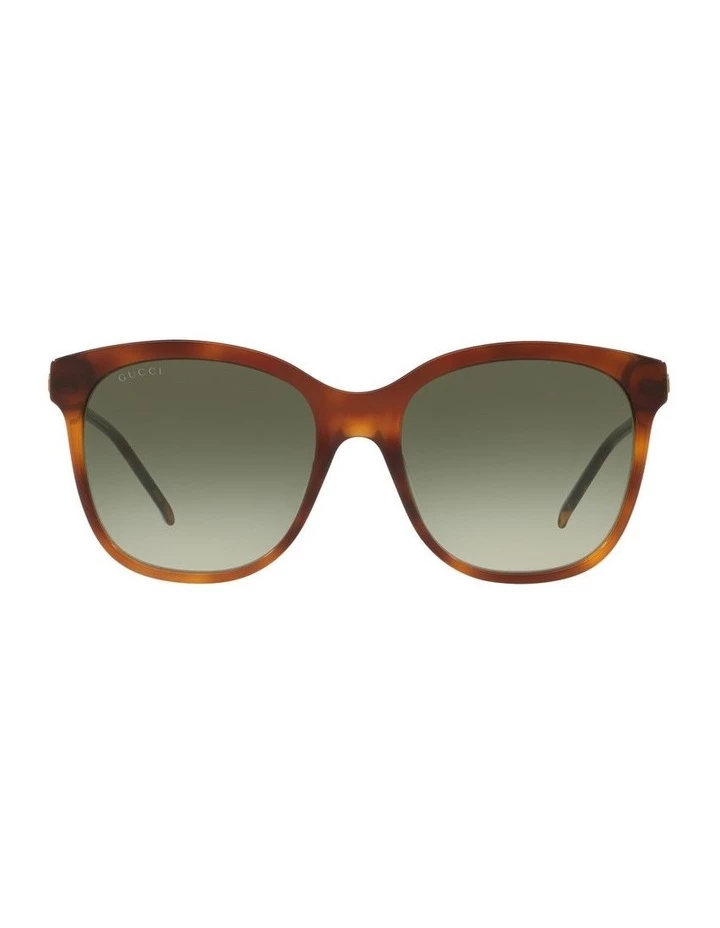 GUCCI Tortoise Square Sunglasses 0GC001376 2 GUCCI Tortoise Square Sunglasses 0GC001376 - Image 2