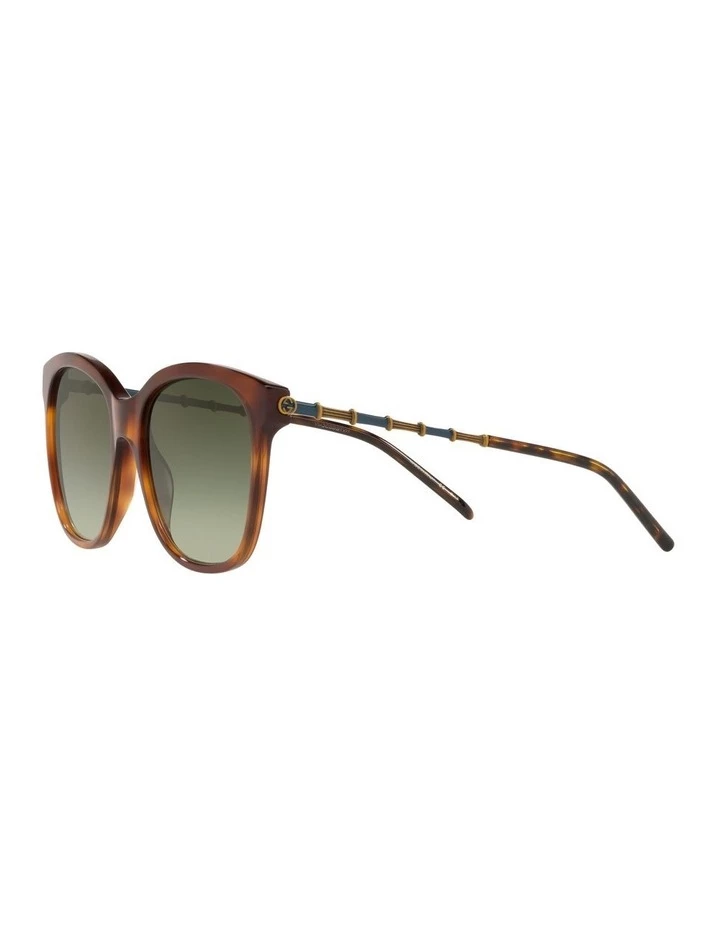 GUCCI Tortoise Square Sunglasses 0GC001376 3 GUCCI Tortoise Square Sunglasses 0GC001376 - Image 3