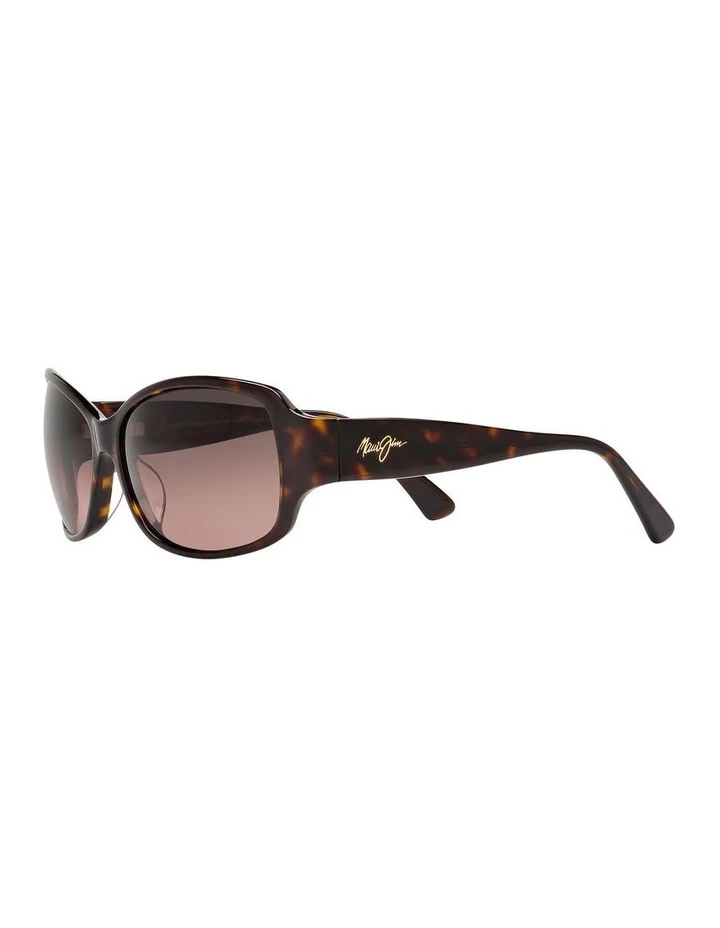 Maui Jim Tortoise Rectangle Sunglasses 0MJ000406 3 Maui Jim Tortoise Rectangle Sunglasses 0MJ000406 - Image 3
