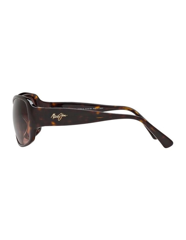 Maui Jim Tortoise Rectangle Sunglasses 0MJ000406 4 Maui Jim Tortoise Rectangle Sunglasses 0MJ000406 - Image 4